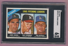 1966 Topps 223 Kouf-Drys SGC 6a.png