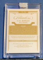 Cal Ripken 2021 Panini Flawless 72 (04of20) back.JPEG