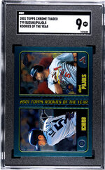 2001_Topps_Chrome_Traded_T99_Suzuki-Pujols_Rookies_Of_The_Year__SGC-Grade-9_Auth-7473158_Front.jpg