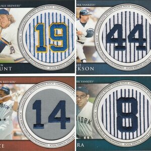 2012 Topps Retired Numbers