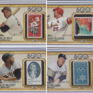2016 Topps 500 HR Club Stamps