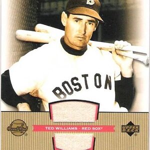 2003 Sweet Spot Classics Game Jersey TW Ted Williams SP