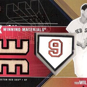 2003 SPx Winning Materials 175 TW2A Ted Williams Pants Logo