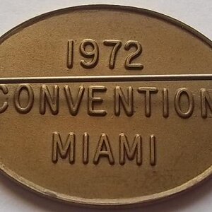1972 GOP Convention Pin back
