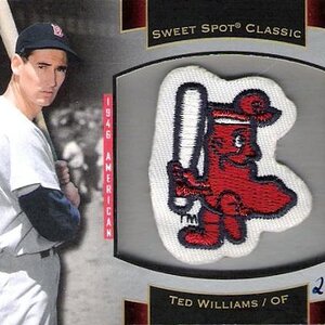 2003 Sweet Spot Classics Patch Cards TW2 Ted Williams 46 WS/350