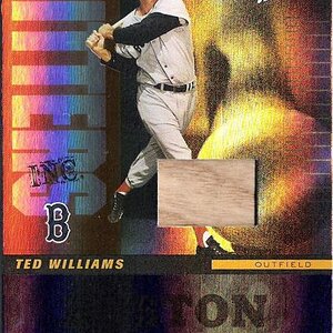 2005 Leather and Lumber Hitters Inc. Bat 23 Ted Williams/50