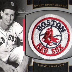 2003 Sweet Spot Classics Patch Cards TW1 Ted Williams