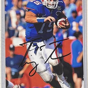 Tim Tebow Signed photo.JPG