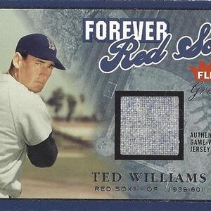 2004 Greats of the Game Forever Game Jersey TW Ted Williams