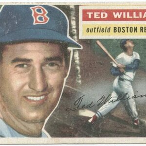 1956 Topps 5 Ted Williams