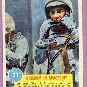 Grissom in spacesuit