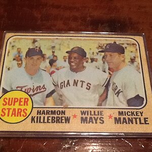 1968 Superstars Mays, Killebrew & Mantle