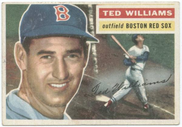 1956 Topps 5 Ted Williams