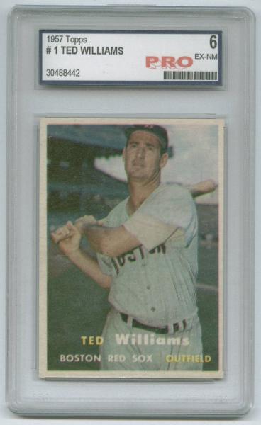 1957 Topps 1 Ted Williams