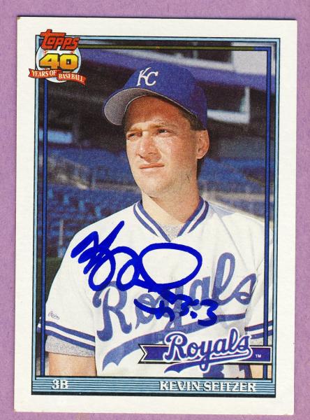 1991 Topps Kevin Seitzer