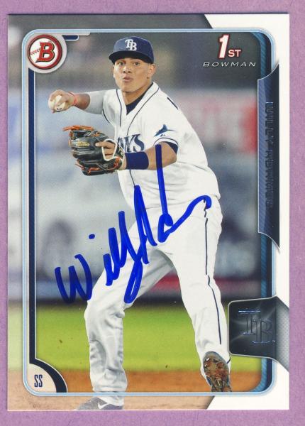 2015 Bowman Prospects Willy Adames