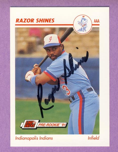 Razor Shines '91Line Drive