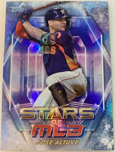 2023 Topps Stars of The MLB Jose Altuve #SMLB46 Houston Astros Card! - Picture 1 of 2