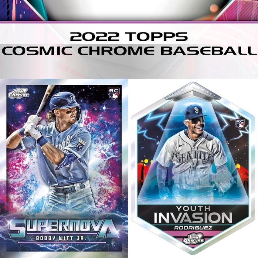 Break Complete! 2022 Topps Cosmic Chrome Baseball Hobby Team Auction Style Group Box Break The