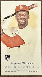2023 Topps Allen and Ginter Jordan Walker Rookie Variation RDV-17 RC SP Mini - Picture 1 of 2